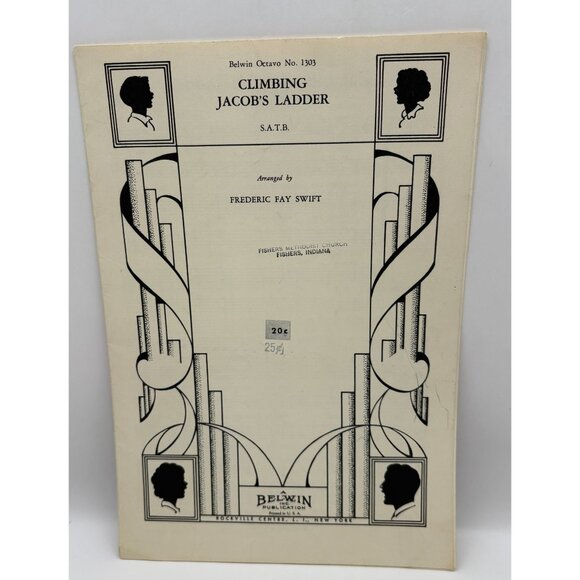 Climbing Jacobs Ladder Choir Sheet Music 1953 Frederic Fay Swift Belwin - Picture 7 of 7